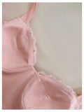 Cute A line Sweetheart Neck Short Pink Satin Formal 8th Grade Homecoming Dresses Summer Middle School Hoco Dress Homecoming Outfits HZ1121