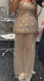 Cute Sheath Strapless Pink Sequin Short Summer Birthday Dress Hoco Dress Birthday Outfit 23rd Birthday Mini Party Dresses HZ1121
