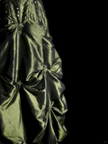 Retro Ball Gown Sweetheart Straps Green With Silver Beads Long Prom Dresses Evening Gowns Evening Dress HZ1121