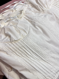 Cute A line Square White Short Lace Homecoming Dress Summer Middle School Formal Hoco Dresses Cocktail Dress Birthday Outfits HZ1121