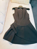 Pretty A line Scoop Neck Little Black Dress Summer 16th Birthday Dresses For Teens Hoco Dress Mini 18th Birthday Outfit Cocktail Dresses For Women HZ1121