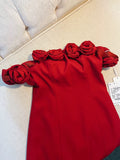 Trendy Sheath Off The Shoulder Red Formal Short 8th Grade Homecoming Dress Summer Middle School Hoco Dresses Cocktail Dress Birthday Outfits HZ1121