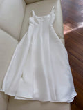 Elegant A line Square Neck Satin Sleeveless Long Evening Party Gowns Evening Formal Dresses Prom Dress HZ1121