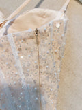 Cute A line Spaghetti Straps Champagne Formal Short 8th Grade Homecoming Dress Summer Middle School Hoco Dresses Birthday Outfits HZ1121